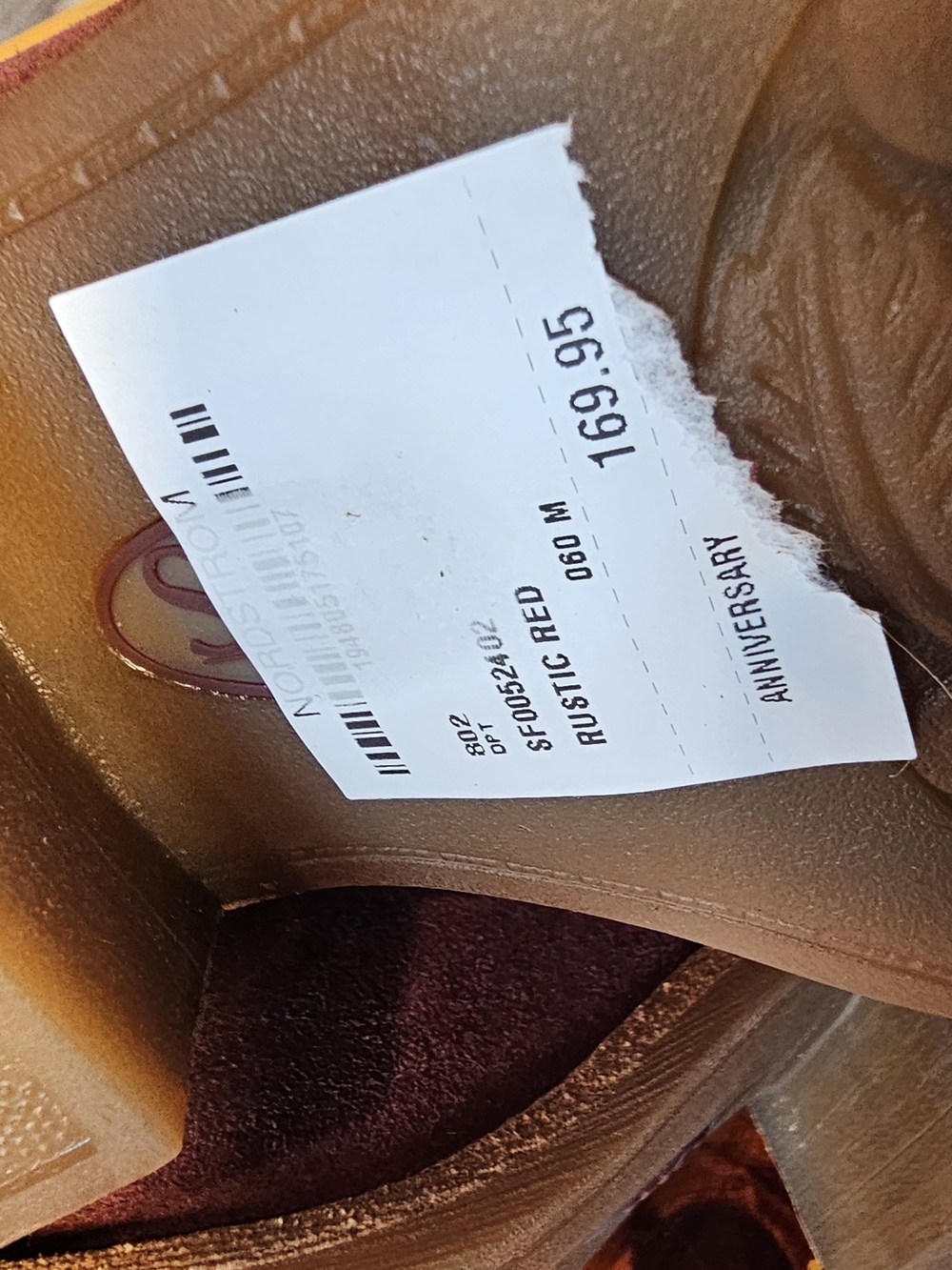 Sofft Rustic Red Suede Studded Ankle Boots NIB $170 Retail Harness Buckle Size 6 - Picture 6 of 6